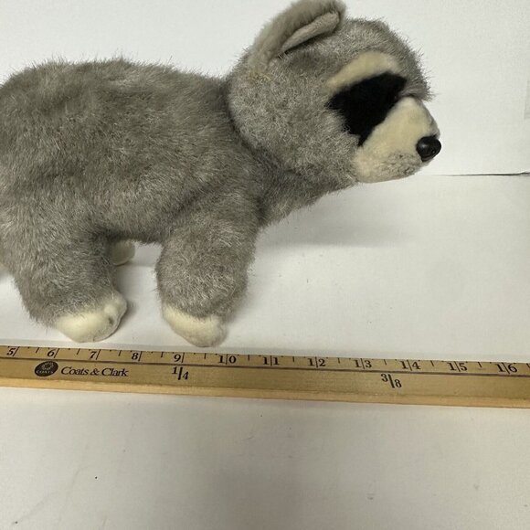 Nat and Jules Wolf Plush Stuffed Toy Wolf Small Animal Demdaco realistic - Picture 7 of 9